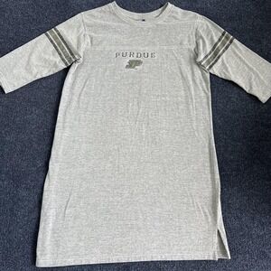 Purdue Boilermakers Shirt Womens Medium Gray NCAA Football Concepts Sport